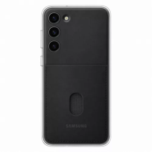 Samsung Frame Cover tok Samsung Galaxy S23 Plus (EF-MS916CBEGWW) tok cserélhető hátlappal, fekete
