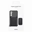 Samsung Robusztus Gadget tok Samsung Galaxy S23 Plus, EF-RS916CBEGWW, robusztus tok, gyűrűs tartó állvány, szürke