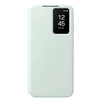   Samsung Smart View Wallet Case EF-ZS721CMEGWW Samsung Galaxy S24 FE tok, mentazöld