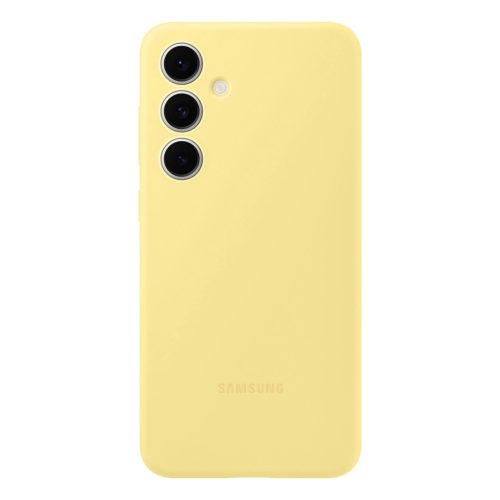 Samsung Silicone Case EF-PS721CYEGWW Samsung Galaxy S24 FE tok, sárga