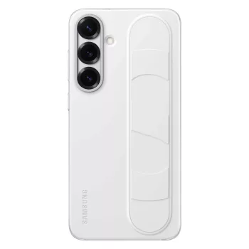   Samsung Standing Grip Case EF-GS936CWEGWW Silicone Case Holder / Stand Samsung Galaxy S25 Plus tok, fehér