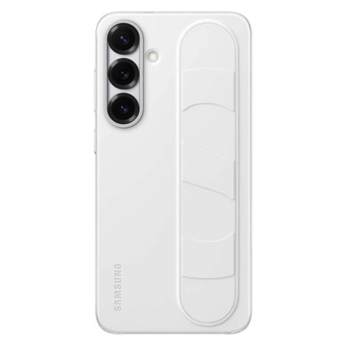 Samsung Standing Grip Case EF-GS936CWEGWW Silicone Case Holder / Stand Samsung Galaxy S25 Plus tok, fehér