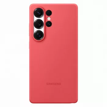   Samsung Silicone Case EF-PS938CREGWW Samsung Galaxy S25 Ultra tok, piros