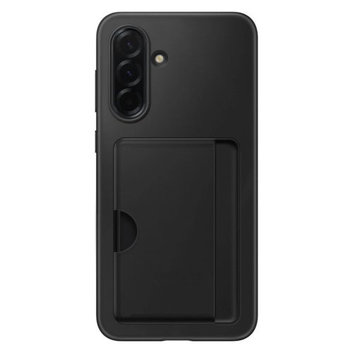 Samsung EF-OA366TBEGWW Card Slot Samsung Galaxy A36 gyári tok, fekete