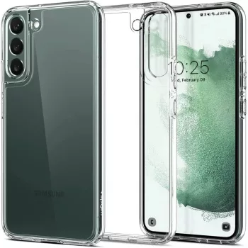 Spigen Ultra Hybrid tok Samsung Galaxy S22, átlátszó