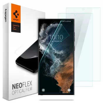   Spigen Neo Flex Film Samsung Galaxy S22 Ultra 2db nedves alkalmazás AFL04137
