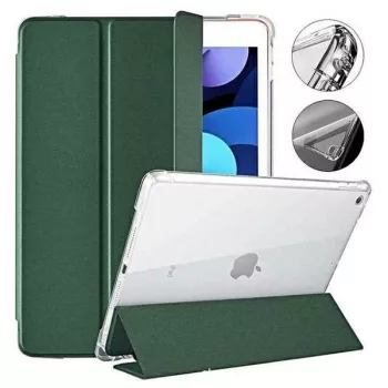   Mercury Clear Back Cover smart tok iPad Pro 12.9 (2018/2022), iPad Air 13" (2024), zöld