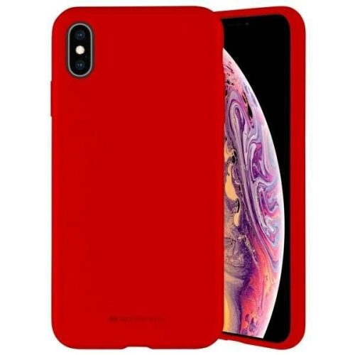 Mercury Silicone Case hátlap, tok Samsung Galaxy S23 Plus, piros