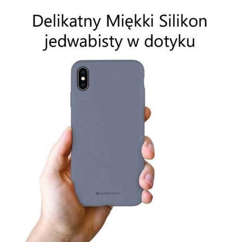 Mercury Silicone hátlap, tok Samsung Galaxy S23 Plus, lila