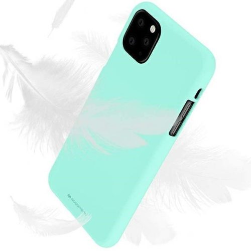Mercury Soft Silicone Case hátlap, tok Samsung Galaxy S23 Plus, mentazöld