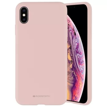 Mercury Silicone iPhone 15 Pro 6,1" tok, rózsaszín