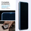 Spigen edzett üvegfólia GLAS.TR "EZ FIT" 2-Pack Samsung Galaxy S23, átlátszó üveghez