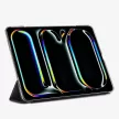Spigen Smart Fold iPad Pro 5 11" (2024) oldalra nyitható okos tok, érintőceruza tartóval, fekete