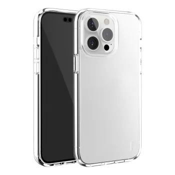   Ugly Rubber Pure tok iPhone 15 Pro 6,1" hátlap, tok, átlátszó