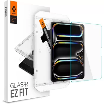   Spigen Glas.tR "EZ Fit" képernyővédő iPad Pro 13 (7. Gen, 2024), átlátszó