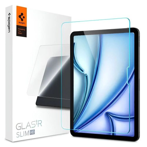 Spigen Glas.tR vékony képernyővédő iPad Air 11 6. generációs (2024) iPad Air 11 6. generációs (2024), átlátszó