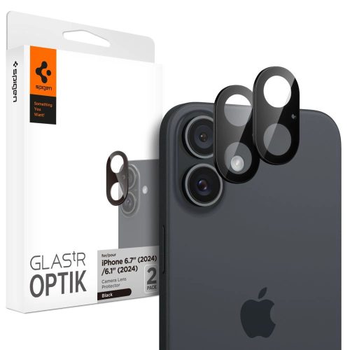 SPIGEN OPTIK GLAS.TR CAMERA PROTECTOR 2-PACK IPHONE 16 / 16 PLUS kameravédő