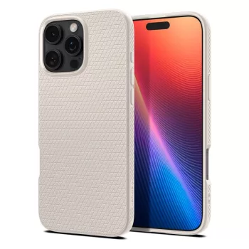   Spigen Liquid Air iPhone 16 Pro Max 6.9" natural tok, bézs