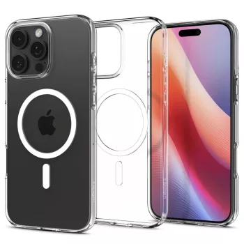   SPIGEN case LIQUID CRYSTAL MAG compatible with MagSafe do IPHONE 16 Pro clear