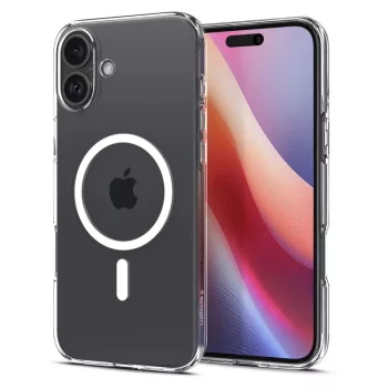  SPIGEN case LIQUID CRYSTAL MAG compatible with MagSafe do IPHONE 16 clear