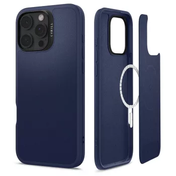   Spigen Cyrill Kajuk MAG iPhone 16 Pro, Max 6.9" MagSafe tok, kék ACS08399