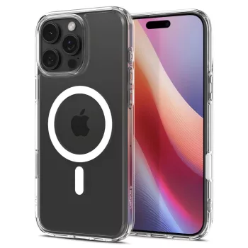   Spigen Ultra Hybrid "T" MAG iPhone 16, Pro 6.3" MagSafe tok, fehér ACS08512