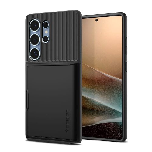 SPIGEN SLIM ARMOR CS SAMSUNG GALAXY S25 ULTRA tok, fekete