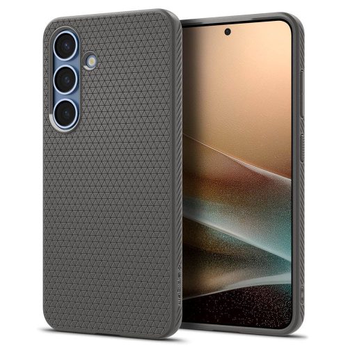 Spigen Liquid Air Case Samsung Galaxy S25 Plus Plus Marble tok, szürke
