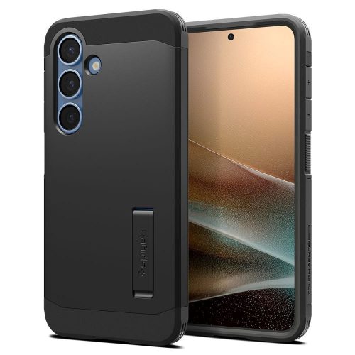 SPIGEN case TOUGH ARMOR MagSafe Samsung Galaxy S25 Plus tok, fekete