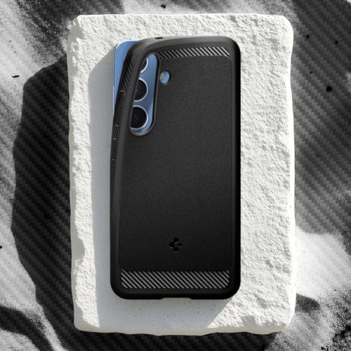 SPIGEN case RUGGED ARMOR MAG MagSafe SAMSUNG GALAXY S25 tok, matt fekete