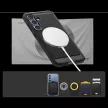 SPIGEN case RUGGED ARMOR MAG MagSafe SAMSUNG GALAXY S25 tok, matt fekete