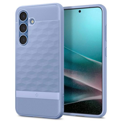 SPIGEN case PARALLAX MAG compatible with MagSafe Samsung Galaxy S25 tok, lila
