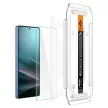 Spigen Glas.TR "Ez Fit" HD Samsung Galaxy S25 Ultra kijelzővédő üvegfólia felhelyező applikátorral 2db