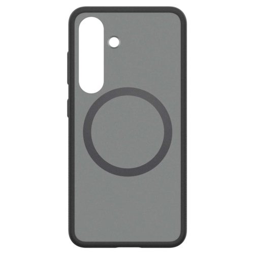 Spigen Capella GP-FPS936PGBJW Silicone Case with MagFit Magnetic Ring Samsung Galaxy S25 Plus tok, fekete
