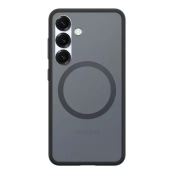   Spigen Capella GP-FPS931PGBJW Silicone Case MagFit Magnetic Ring Samsung Galaxy S25 tok, fekete