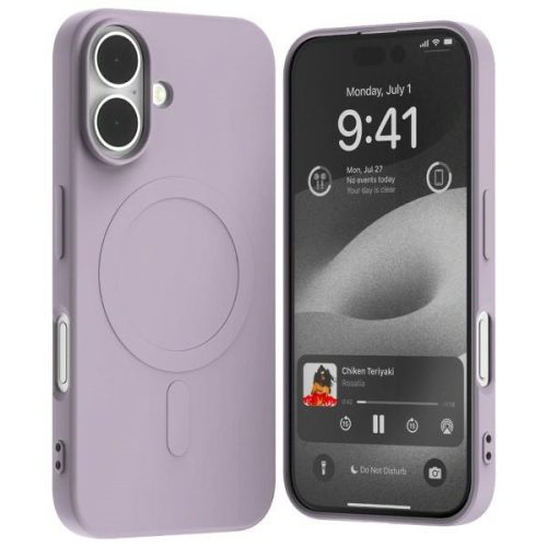 Mercury MagSafe Semi-Silicone iPhone 16 6,1" tok, lila