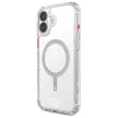 Saido iPhone 16 6.1", Magnetic Charging tok, átlátszó