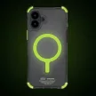 Saido iPhone 16 6.1", Magnetic Chargingtok, zöld (niteglow)