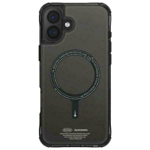 Saido iPhone 16 Plus 6.7", Magnetic Charging tok, fekete