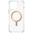 Saido iPhone 16 Pro 6.3", Magnetic Charging MagSafe tok, bézs-arany