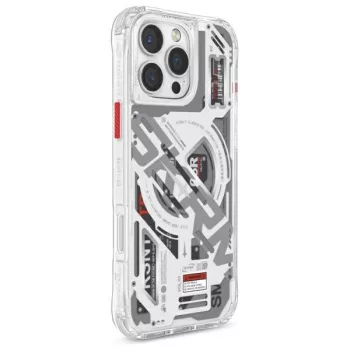   Ekho iPhone 16 Pro 6.3", Magnetic Charging tok, átlátszó