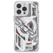 Ekho iPhone 16 Pro 6.3", Magnetic Charging tok, átlátszó