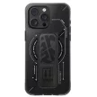 Helio iPhone 16 Pro 6.3", Magnetic Charging + Grip Stand tok, fekete