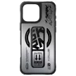 Kira Kobai iPhone 16 Pro, 6.3" Magnetic Charging Grip Stand chrome tok, ezüst