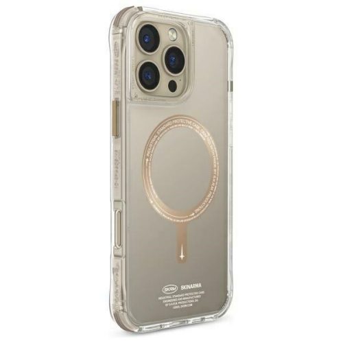 Saido iPhone 16 Pro Max, 6.9" Magnetic Charging MagSafe tok, bézs