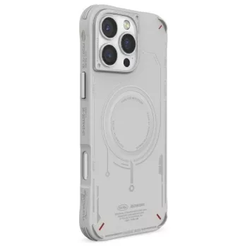  Mecha iPhone 16 Pro 6.3", Magnetic Charging jasno szary/ light tok, szürke