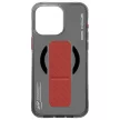 Axon iPhone 16 Pro 6.3", Magnetic Charging + Grip Stand tok, fekete