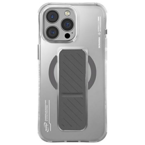 Axon iPhone 16 Pro 6.3", Magnetic Charging + Grip Stand tok, titanium