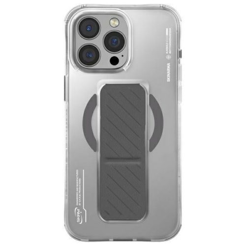 Axon iPhone 16 Pro Max, 6.9" MagSafe Magnetic Charging + Grip Stand tok, titanium