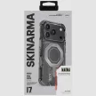 Skinarma Magma Case iPhone 17 Pro Magnetic Charging tok, sötétszürke